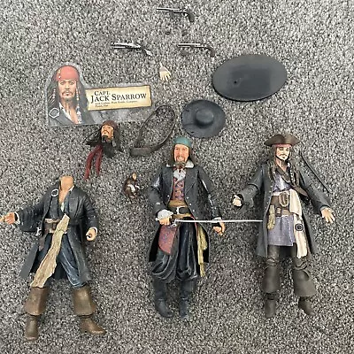 Buy Pirates Of The Caribbean Figures Bundle Captain Jack Sparrow And Barbosa • 20£
