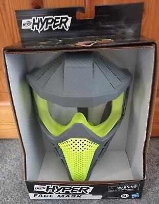 Buy BNIB Nerf Hyper Face Mask Breathable Design - Green • 12£