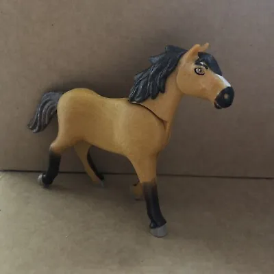 Buy Playmobil Spirit Brown Brunette Horse, Country Animal Farm Stables Spares 15 • 2.80£