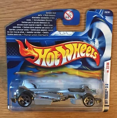 Buy Hot Wheels Jet Threat 3.0, Silver, Mint, 034, Never Out Of Pack. • 5.95£