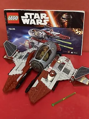 Buy Lego Star Wars Obi Wan's Jedi Interceptor Set 75135 • 44.99£