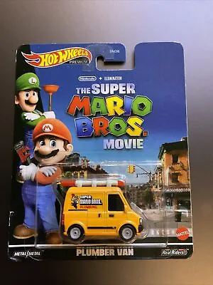 Buy Super Mario Plumber Van Premium Hot Wheels • 10.99£