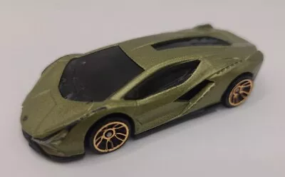Buy Hot Wheels Lamborghini Sian FKP 37 Green 2022 Used Loose 1:64 Diecast Car • 5.99£
