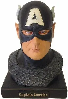 Buy Marvel Comics Legends Alex Ross CAP AMERICA Mini Bust Statue Figure, Avengers • 41.29£