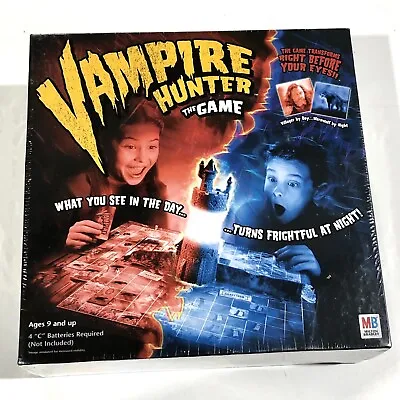 Buy NEW Vampire Hunter The Game 2002 Board Game SEALED & NEW Milton Bradley Complete • 51.97£