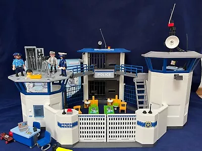 Buy Playmobil Police Station 4872 With Instructions 99.9% Complete • 35£