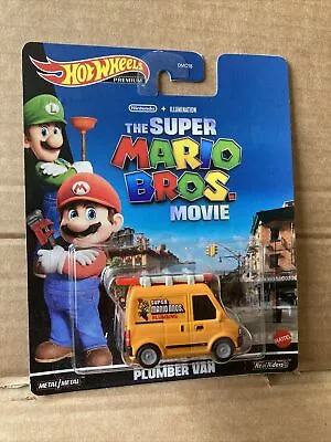 Buy HOT WHEELS DIECAST Super Mario Bros Movie Plumber Van Damage Box See Description • 0.99£