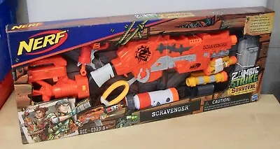 Buy Nerf: Zombie Strike Survival - Scravenger Shotgun Blaster **Brand New** • 84.99£
