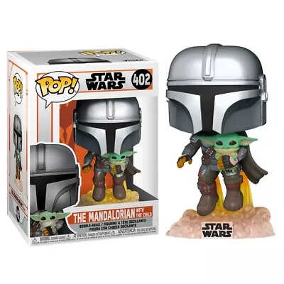 Buy Pop Vinyl - Star Wars - The Mandalorian With The Child 402	 • 18.99£