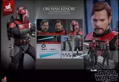 Buy New Hot Toys Star Wars Mandalorian Armor 1/6 Obi-Wan Kenobi Collectible Figure • 429£