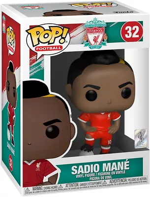Buy FC Liverpool - Sadio Mane Mane 32 - Funko Pop! - Vinyl Figure • 21.61£