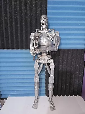 Buy NECA Reel Toys Terminator T2 Endoskeleton 18  Light-Up Eyes Figure Rare. • 100£