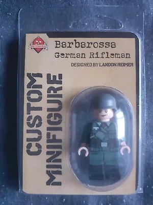 Buy Brickmania Lego Minifigure German Ww2 Barbarossa Rifleman  • 37£