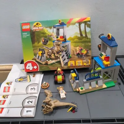 Buy LEGO Jurassic Park Velociraptor Escape (76957) - Boxed With Figs • 22.99£