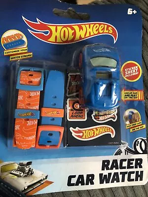 Buy New Hot Wheels Racer Car Watch Toy & Watch In 1 • 4.75£