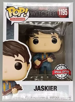 Buy Funko POP #1195 Jaskier (w/ Lute) - The Witcher With POP Protector • 19.49£