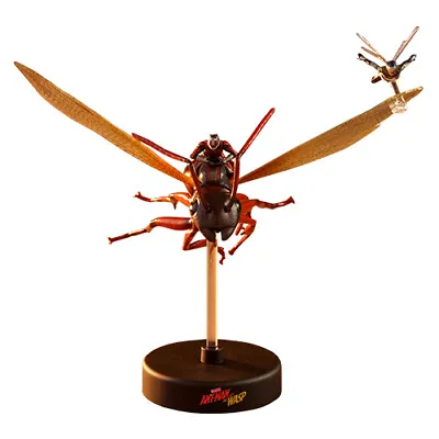 Buy MARVEL - Ant-Man On Flying Ant And The Wasp Diorama MMS Compact Figure Hot Toys • 82.53£