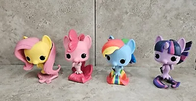 Buy My Little Pony Sea Ponies Funko Bundle Fluttershy Pinkie Pie Rainbow Dash. . • 19.99£
