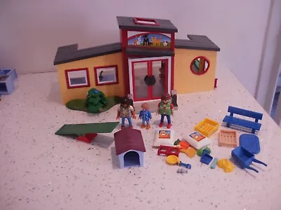 Buy Playmobil Dog Hotel 9275 City Life Tiny Paws Pet Hotel Not Complete • 14.99£