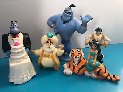Buy Collection Of Vintage Disney Mattel Aladdin Figures, Jasmine Genie  • 10£