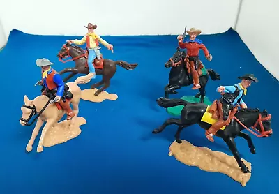 Buy 4 X Timpo Toys Cowboy On Horseback • 20£