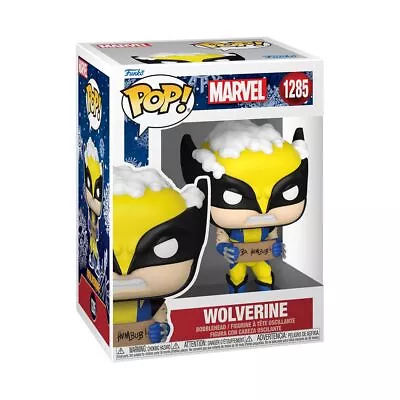 Buy Funko POP! Marvel: Holiday - Wolverine With Sign - Collectable Vinyl Figure - Gi • 12.86£