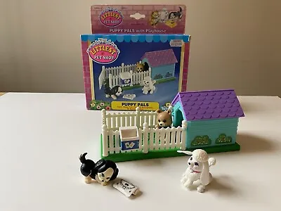 Buy Littlest Pet Shop Vintage Kenner Puppy Pals With Playhouse • 33£