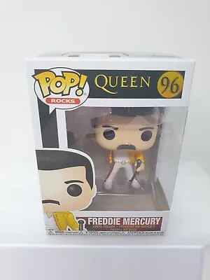 Buy Freddie Mercury 96 Funko Pop Queen Singer Musician Rocks Vinyl Figure • 13.49£