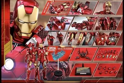 Buy In Stock Hottoys Hot Toys Mms500D27 Avengers Iron Man Mark 7 1/6 Scale Figure Th • 863.50£