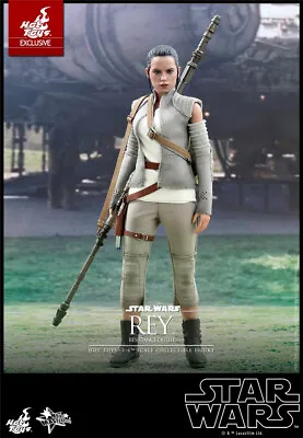 Buy New Hot Toys MMS377 Star Wars The Force Awakens 1/6 Rey Resistance Outfit • 215£