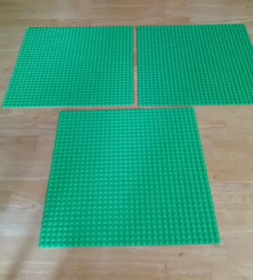 Buy 3 Lego Green Base Plates 32x32 • 7.50£