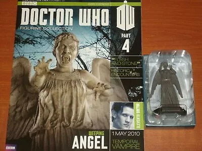 Buy WEEPING ANGEL  Part #4 Eaglemoss BBC Doctor Who Figurine Collection 2013 11th Dr • 16.99£