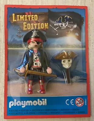 Buy Playmobil Playmo Pirate Captain Version 3 Skull Figure • 3.59£