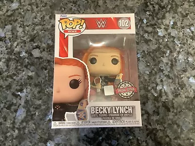 Buy Funko POP! WWE #102 Becky Lynch - Special Edition, Becky 2 Belts • 22£