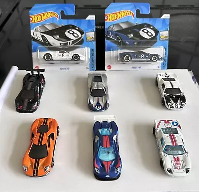 Buy Hotwheels Ford GT-40 Bundle 2 New 6 Loose-In Mint Condition😎🤘￼ • 15£