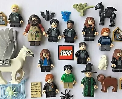 Buy LEGO Harry Potter - Choose Minifigure Snape, Hagrid, Dumbledor, Owl, Malfoy • 4.19£