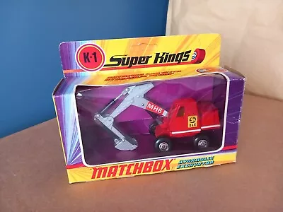 Buy Matchbox Superkings K-1 Hydraulic Excavator  - Boxed • 13.99£