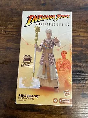 Buy Hasbro Indiana Jones Adventure Series Rene Belloq Ceremonial (Read Description) • 17.95£
