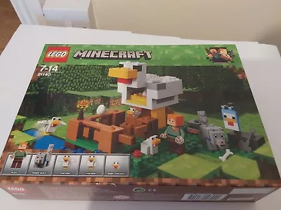 Buy LEGO Minecraft: The Chicken Coop (21140) Unsure If Complete  • 14.99£