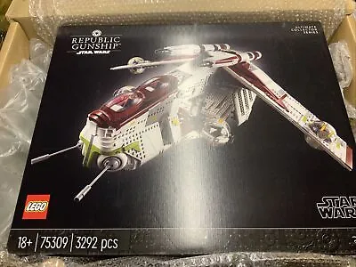 Buy Lego Star Wars Ucs Republic Gunship 75309 Misprint Box Brand New And Sealed • 375£