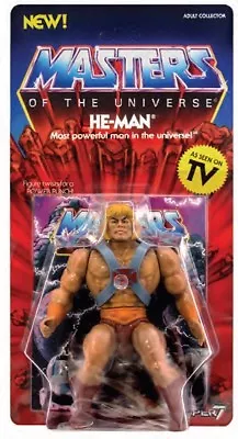 Buy Vintage He-Man Collection MotU Masters Of The Universe Retro Action Figure Super7 • 144.14£