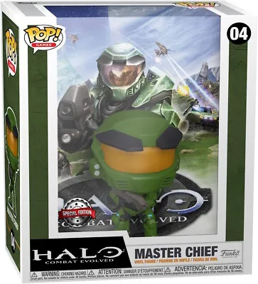 Buy HALO Combat Evolved - Master Chief 04 Special Edition - Funko Pop! Games Covers • 21.62£