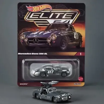 Buy Hot Wheels Elite 64 Mercedes 300sl Ready To Ship First Class Today !!! • 39.99£