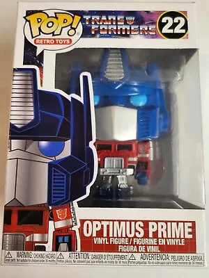 Buy Optimus Prime Funko Pop Retro Toys  Vinyl Transformers- No 22 Rare In The UK • 20£