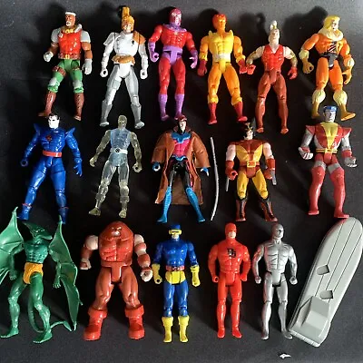 Buy Vintage Rare 90s Toybiz Marvel DC Action Figures Avengers X-men Uncanny • 96.99£
