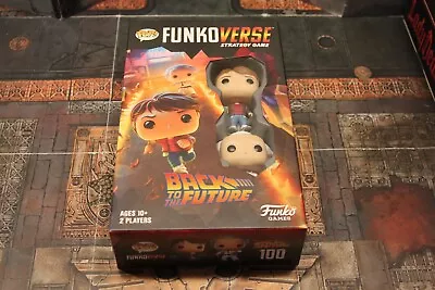 Buy POP FUNKO VERSE STRATEGY GAME - BACK TO THE FUTURE GAME - NEW IN BOX Marty & Doc • 15£