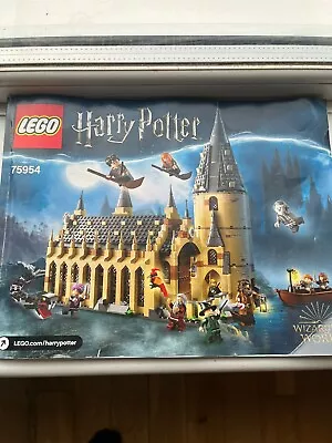 Buy Lego Harry Potter Hogwarts Castle Great Hall 75954 Complete With All Figures • 19.99£