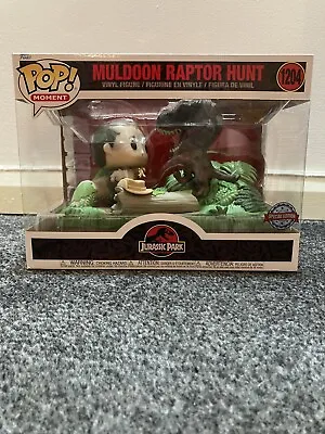 Buy Funko Pop! Moment | Jurassic Park | Muldoon Raptor Hunt (Special Edition • 37.99£