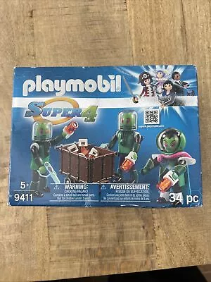Buy Playmobil 9411 Super 4 Sykronianos  Space Aliens Brand New And Sealed • 15£