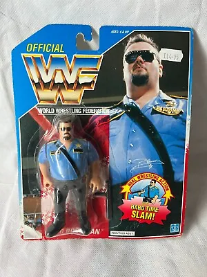 Buy WWF WWE Wrestling - Big Boss Man Action Figure Hasbro 1990 Retro - New & Sealed • 134.95£